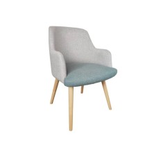 silla de madera tapizada ALICANTE ref. 651