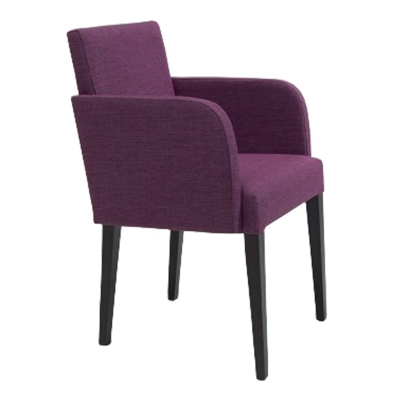 silla de madera tapizada ALICANTE ref. 651
