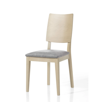 silla de madera tapizada ALICANTE ref. 651