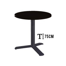 mesa redonda Metálica TKITT BG3L