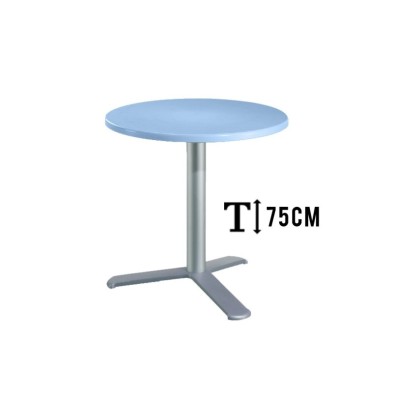 mesa redonda Metálica TKITT BG3L