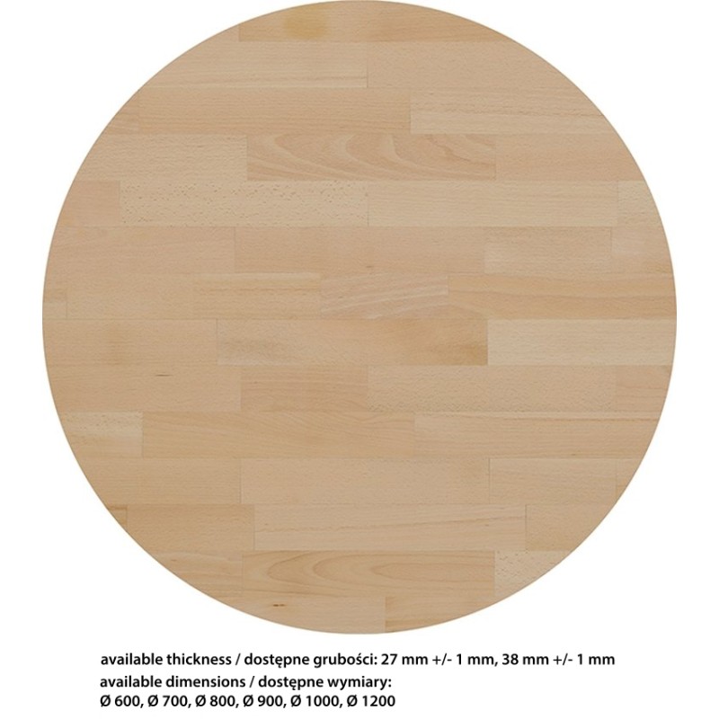 Tablero de Haya maciza