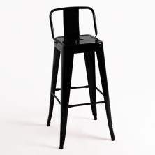 taburete TOLIX asiento madera