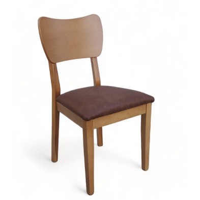 copy of silla de madera tapizada ALICANTE ref. 651