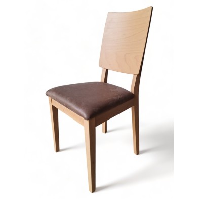 silla de madera tapizada ALICANTE ref. 651