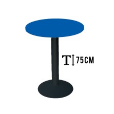 mesa redonda Metálica TKITT BTK