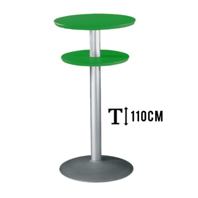 mesa redonda Metálica TKITT DPBT54