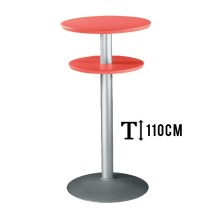 mesa redonda Metálica TKITT DPBT54