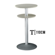 mesa redonda Metálica TKITT DPBT54