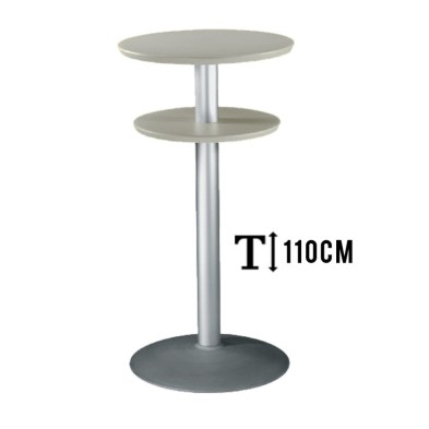 mesa redonda Metálica TKITT DPBT54