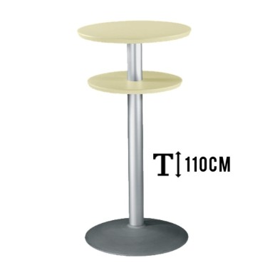 mesa redonda Metálica TKITT DPBT54