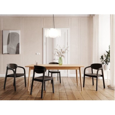 Mesa Toscano haya rectangular