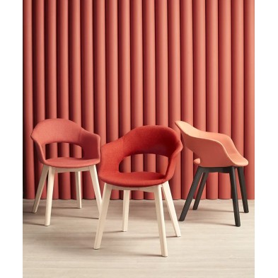 Sillón Natural Lady B Pop tapizado