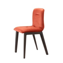 Silla Alice Natural tapizada