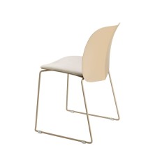 Silla Mentha Go Green con patín deslizante