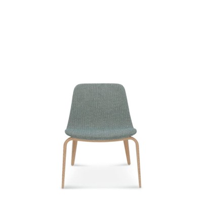 Sillón Hips Roble tapizado