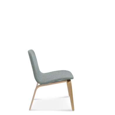 Sillón Hips Roble tapizado