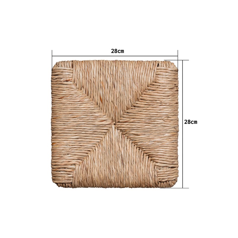 Asiento de anea 28x28 cms