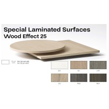 Special laminated surfaces Wood Effect 25