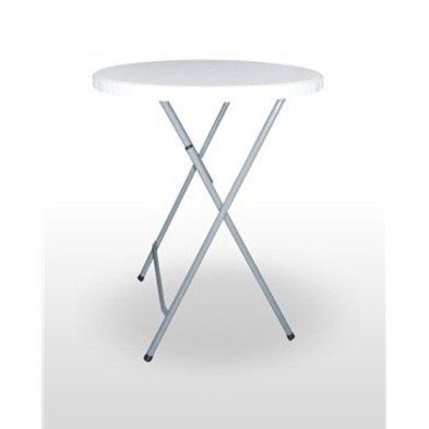 Mesa Alta Redonda Catering 80x110