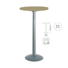 mesa Alta redonda TKITT BTAK