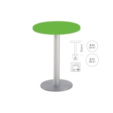 mesa Alta redonda TKITT BRK