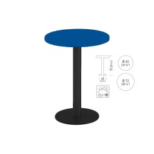 mesa Alta redonda TKITT BRK