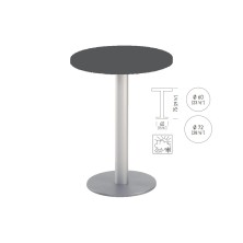 mesa Alta redonda TKITT BRK