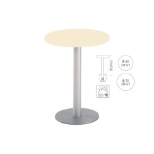 mesa Alta redonda TKITT BRK