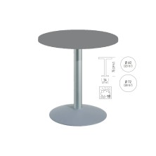 mesa redonda TKITT BTK54