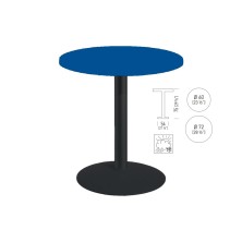 mesa redonda TKITT BTK54