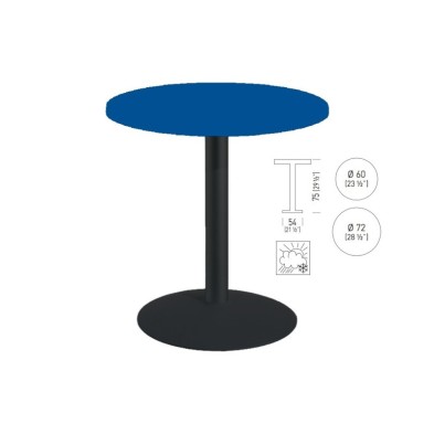 mesa redonda TKITT BTK54