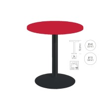 mesa redonda TKITT BTK54