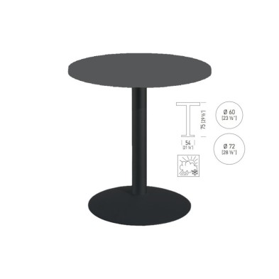 mesa redonda TKITT BTK54