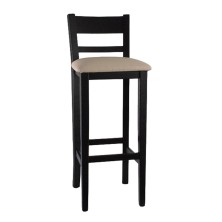 Taburete Nápoles con Respaldo Madera