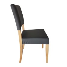 silla de madera tapizada ALICANTE ref. 651