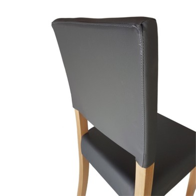 silla de madera tapizada ALICANTE ref. 651