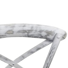 alt= silla de madera KROSS envejecida