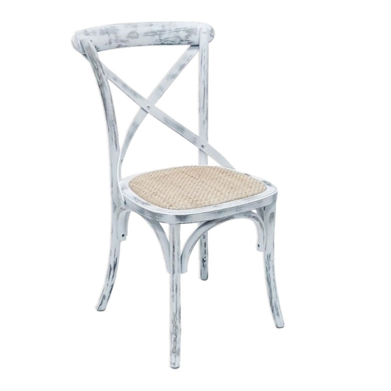 alt= silla de madera KROSS envejecida