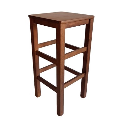alt= Taburete de madera Pamplona ref. 266