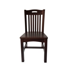 alt= silla Sajonia madera