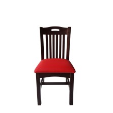 alt= silla Sajonia madera