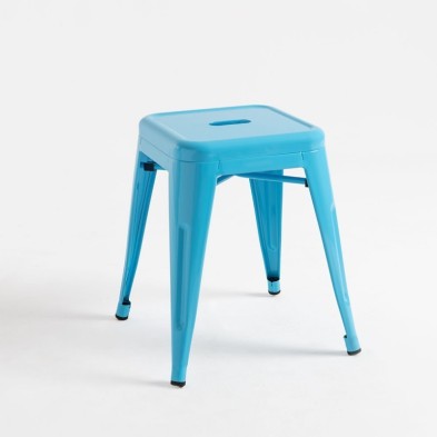 taburete TOLIX asiento madera